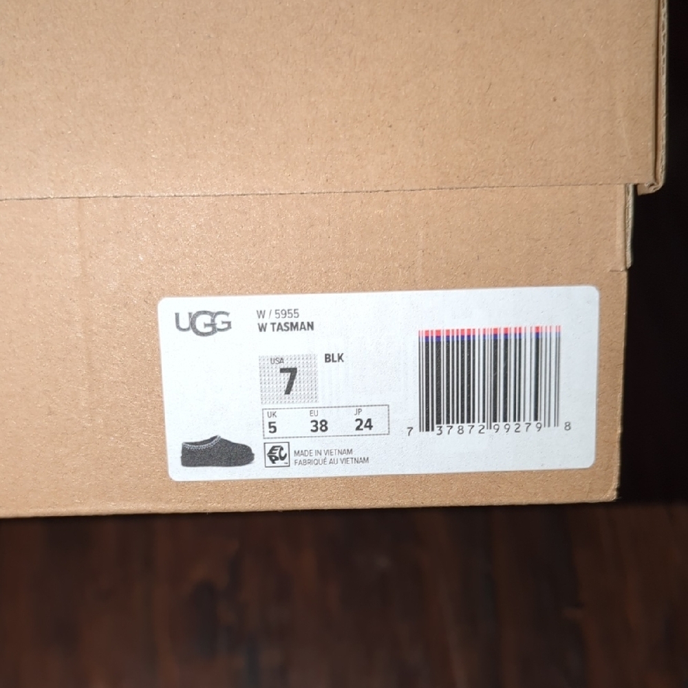 UGG Tasman Black Slippers - Picture 7 of 7